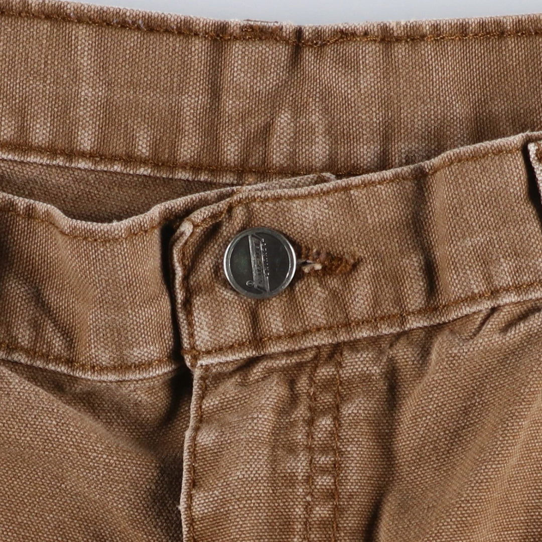 Dickies Relaxed Fit Duck Work Pants, Men's W37 (approx.) cotton brown type Vintage Second Hand
