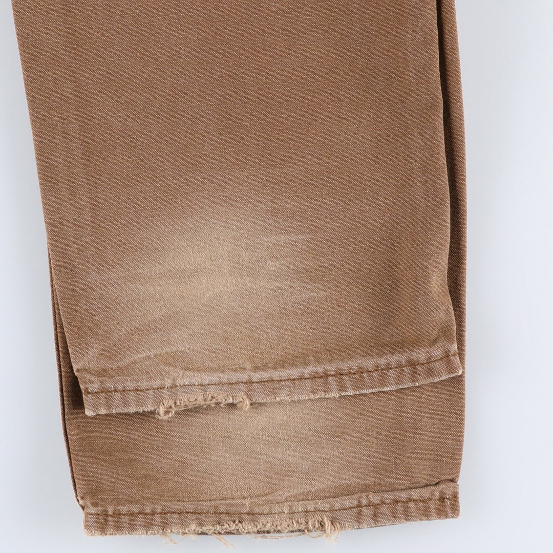 Dickies Relaxed Fit Duck Work Pants, Men's W37 (approx.) cotton brown type Vintage Second Hand