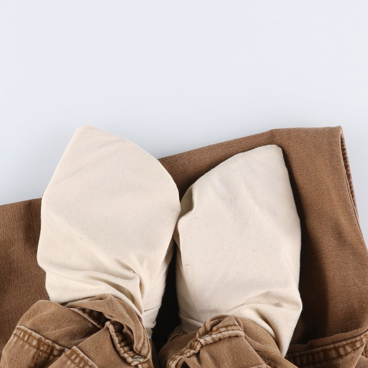 Dickies Relaxed Fit Duck Work Pants, Men's W37 (approx.) cotton brown type Vintage Second Hand