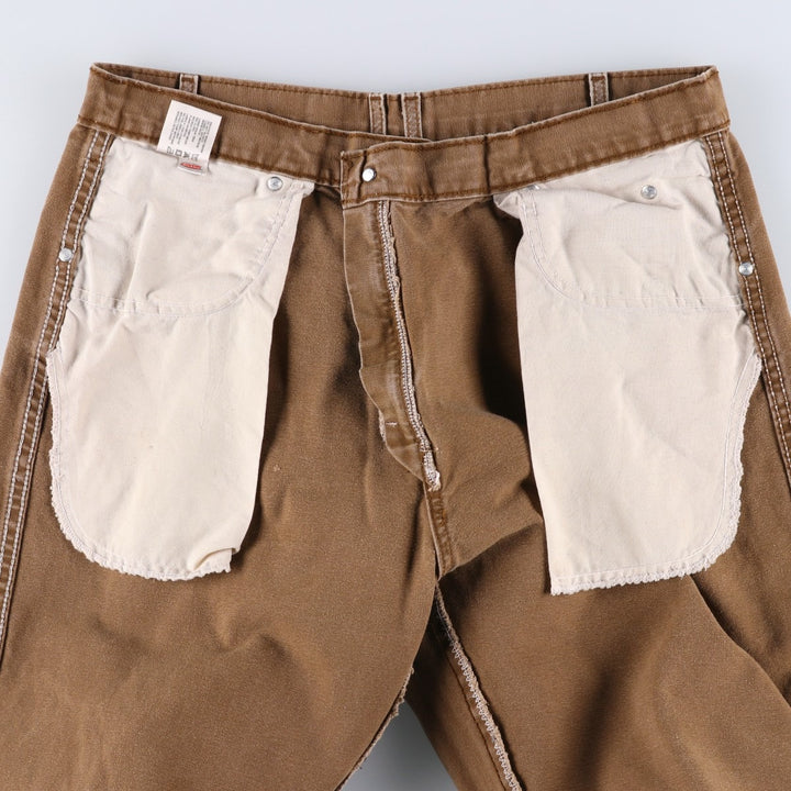 Dickies Relaxed Fit Duck Work Pants, Men's W37 (approx.) cotton brown type Vintage Second Hand