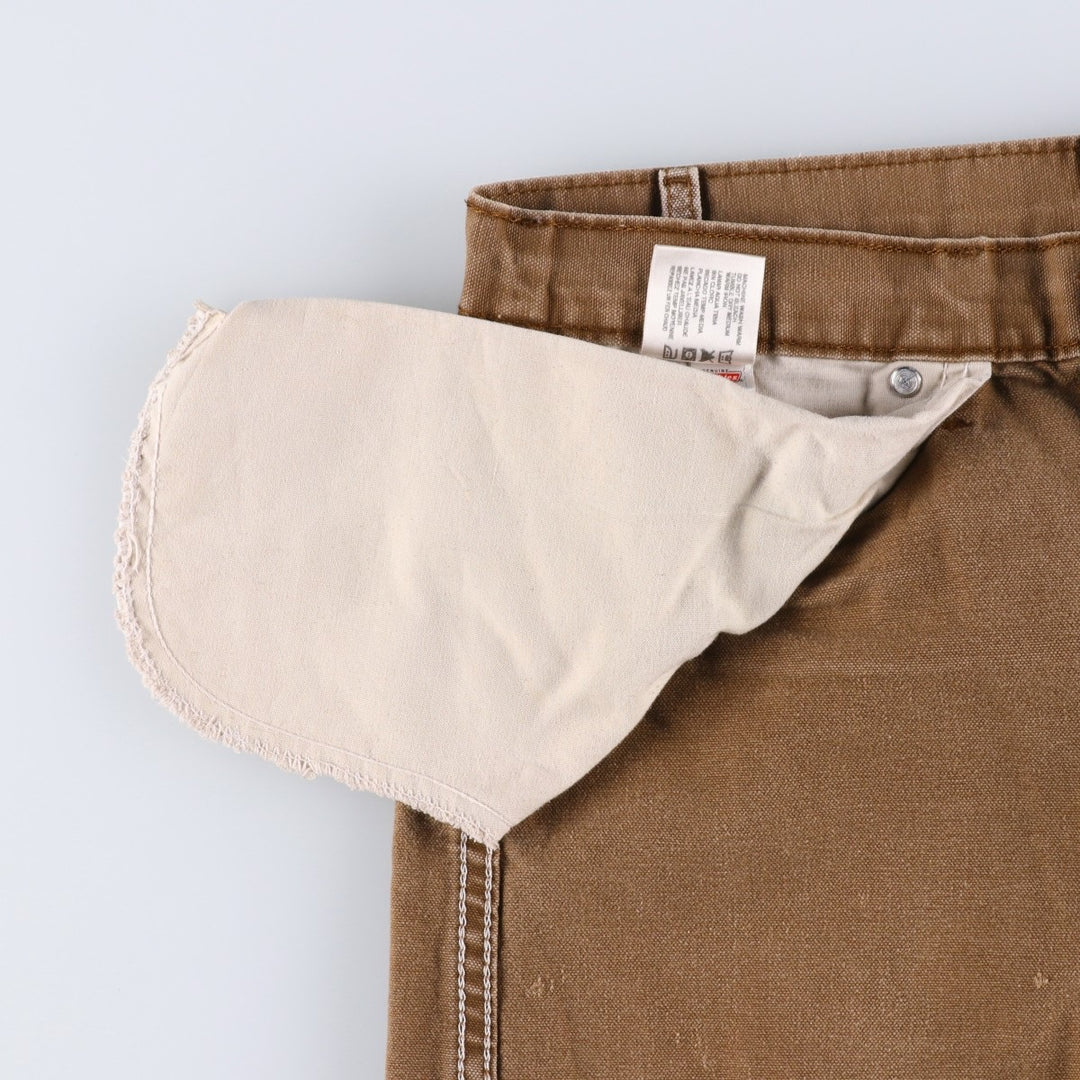 Dickies Relaxed Fit Duck Work Pants, Men's W37 (approx.) cotton brown type Vintage Second Hand
