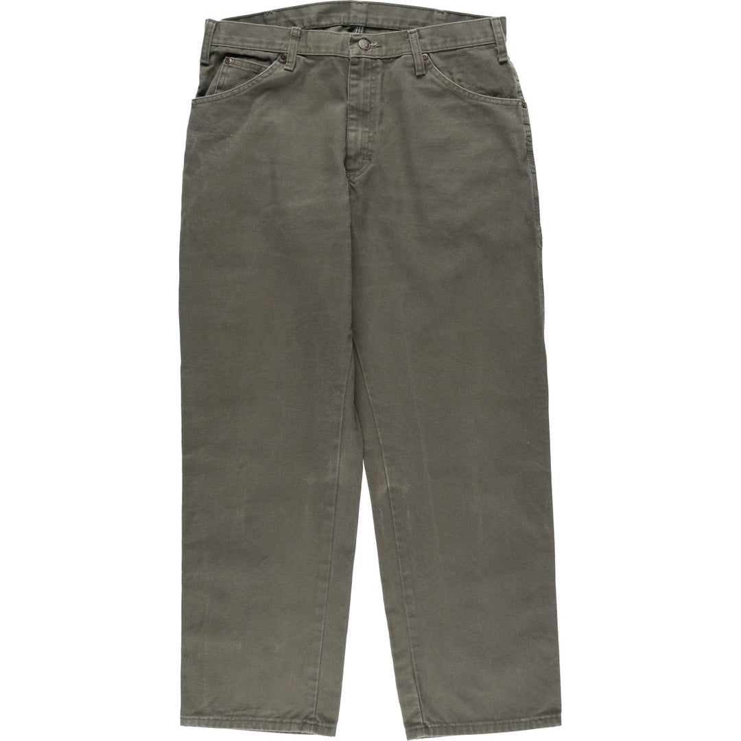 Dickies Duck Painter Pants Men's W34 equivalent cotton Khaki type Vintage Second Hand