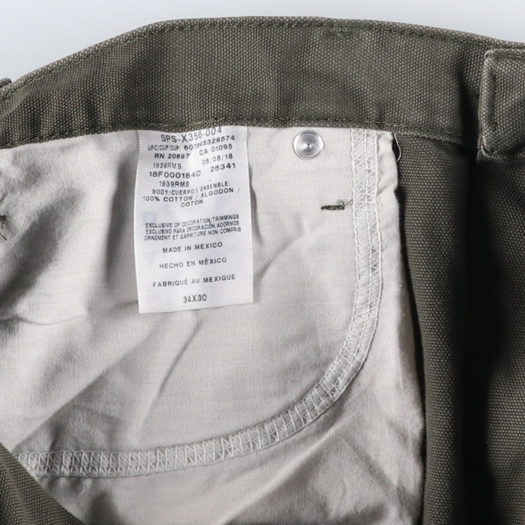 Dickies Duck Painter Pants Men's W34 equivalent cotton Khaki type Vintage Second Hand