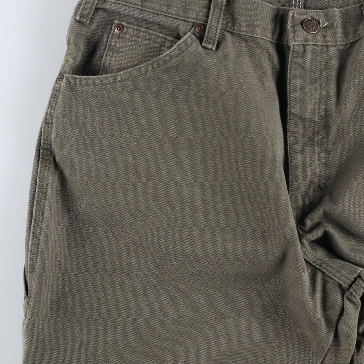 Dickies Duck Painter Pants Men's W34 equivalent cotton Khaki type Vintage Second Hand