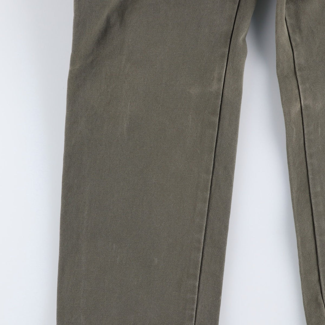 Dickies Duck Painter Pants Men's W34 equivalent cotton Khaki type Vintage Second Hand