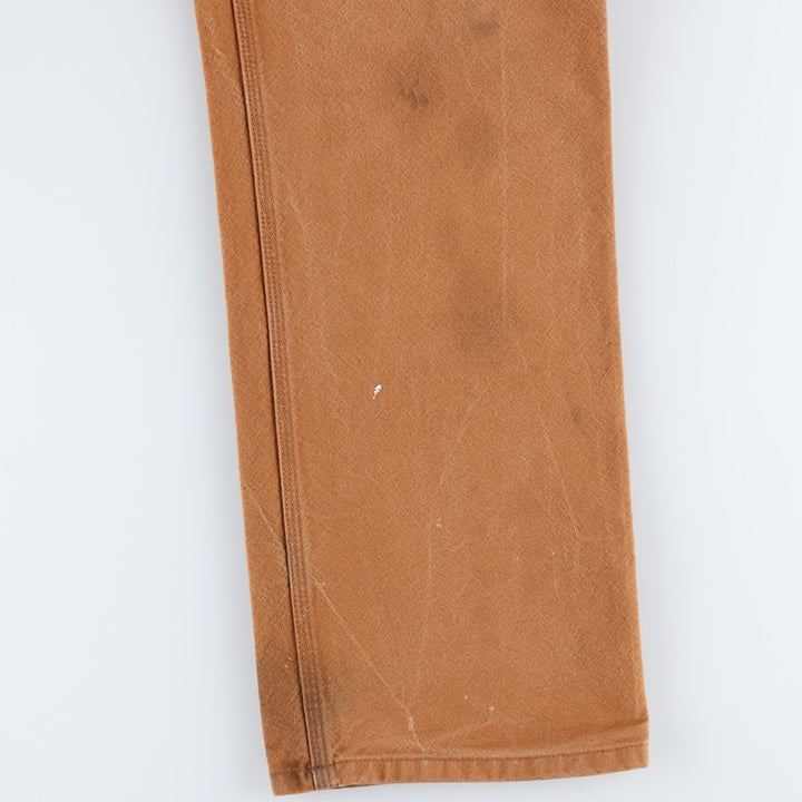 Carhartt Relaxed Fit Duck Painter Pants, Men's, W35 equivalent cotton ocher yellow type Vintage Second Hand