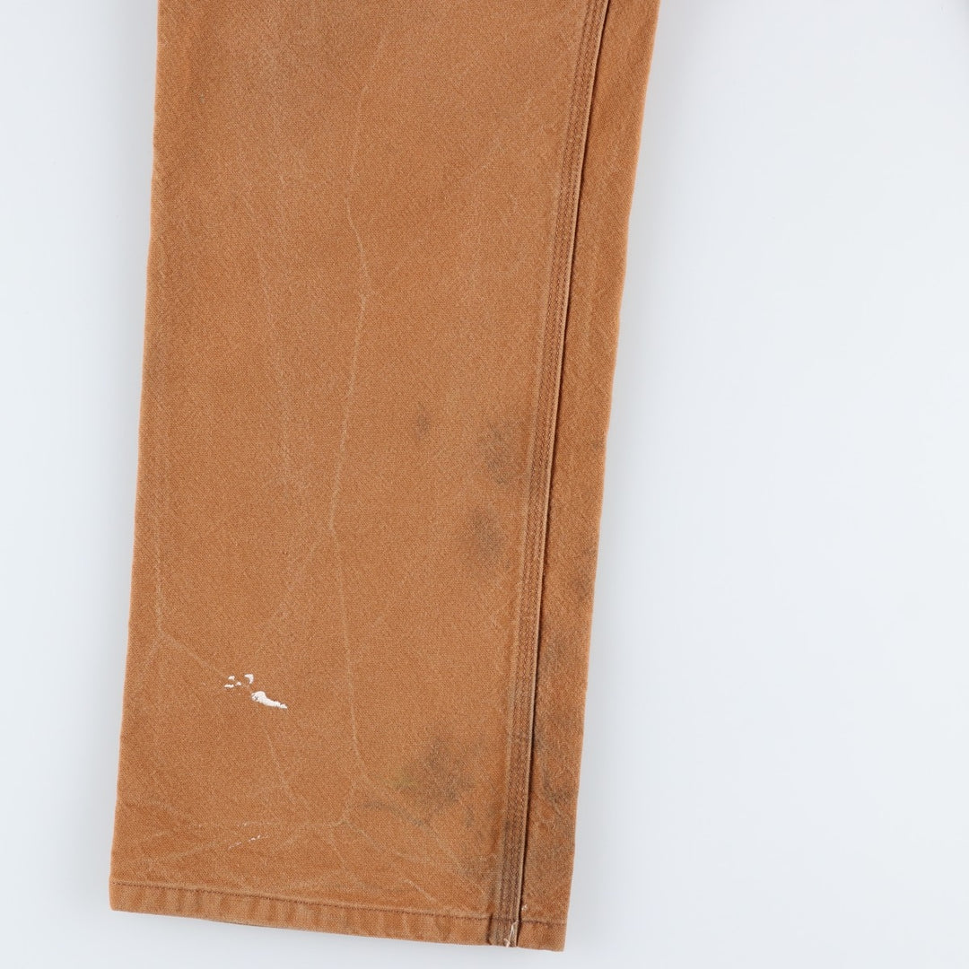 Carhartt Relaxed Fit Duck Painter Pants, Men's, W35 equivalent cotton ocher yellow type Vintage Second Hand