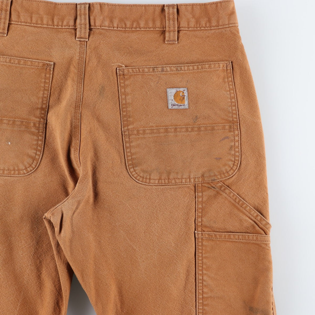 Carhartt Relaxed Fit Duck Painter Pants, Men's, W35 equivalent cotton ocher yellow type Vintage Second Hand