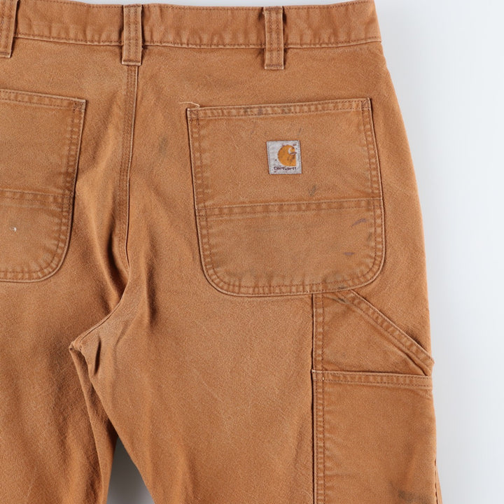 Carhartt Relaxed Fit Duck Painter Pants, Men's, W35 equivalent cotton ocher yellow type Vintage Second Hand