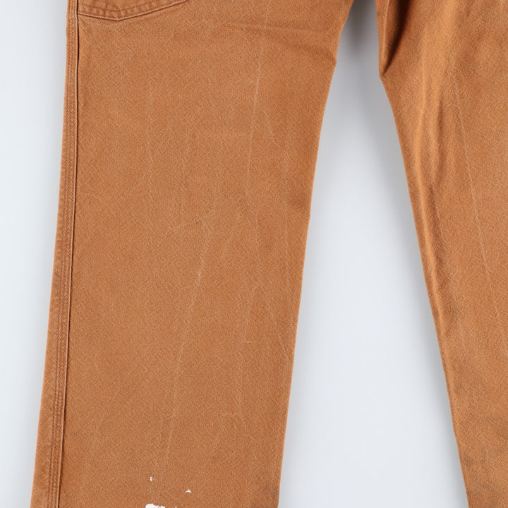 Carhartt Relaxed Fit Duck Painter Pants, Men's, W35 equivalent cotton ocher yellow type Vintage Second Hand