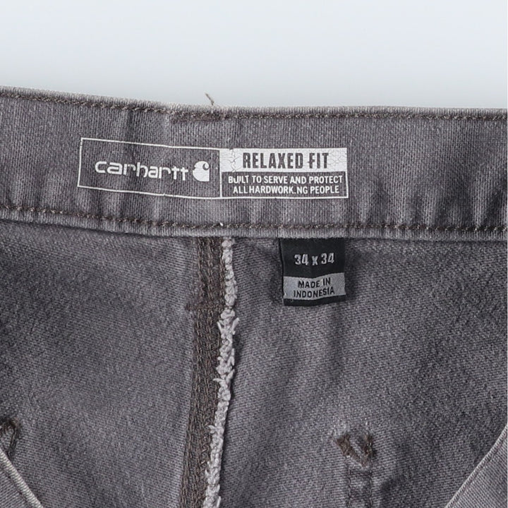 Carhartt Relaxed Fit Duck Painter Pants, Men's, Size 34 cotton gray type Vintage Second Hand