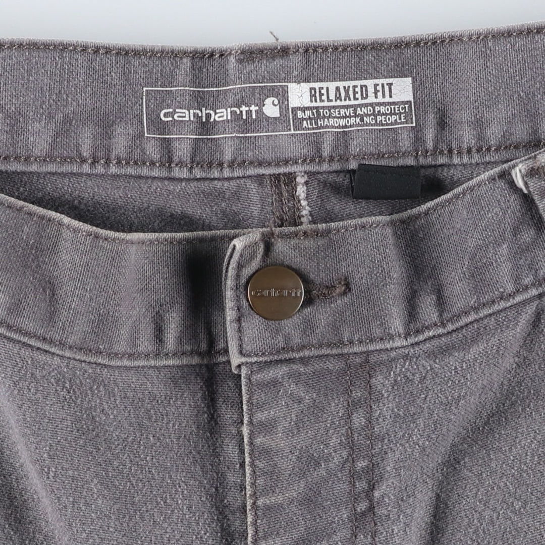 Carhartt Relaxed Fit Duck Painter Pants, Men's, Size 34 cotton gray type Vintage Second Hand