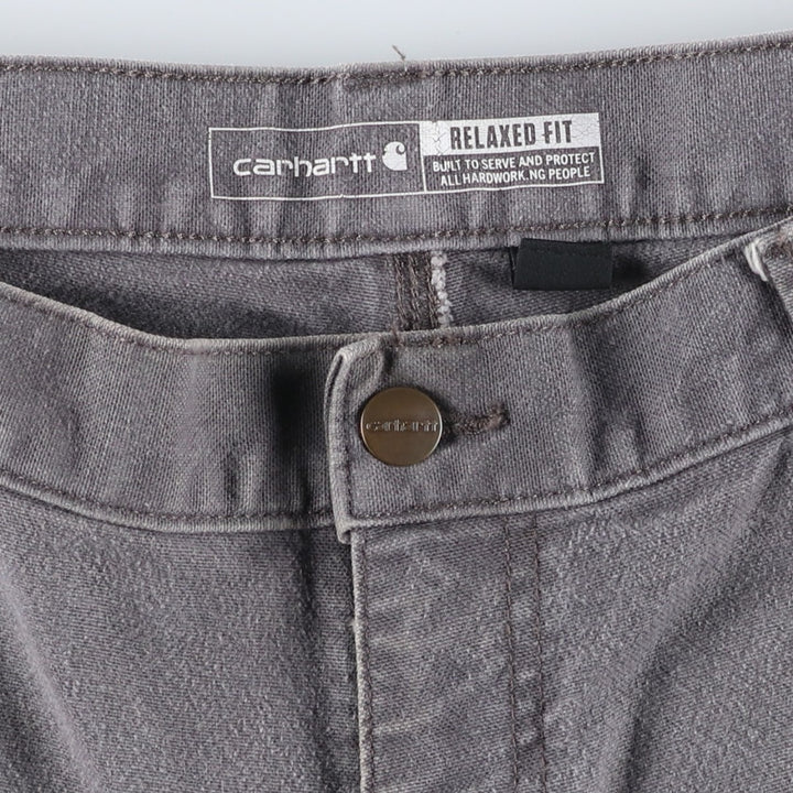 Carhartt Relaxed Fit Duck Painter Pants, Men's, Size 34 cotton gray type Vintage Second Hand