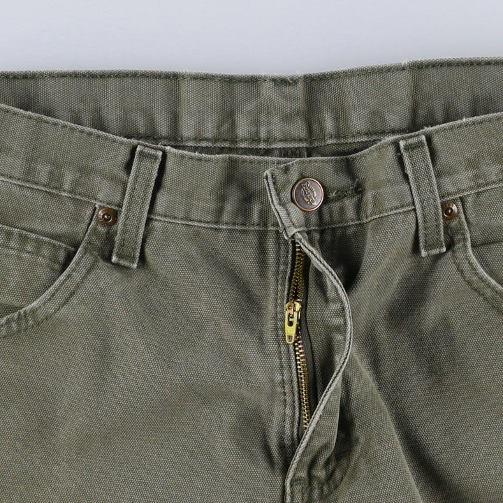Dickies Duck Painter Pants Men's W30 equivalent cotton Khaki type Vintage Second Hand