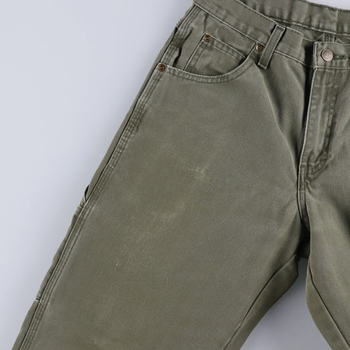 Dickies Duck Painter Pants Men's W30 equivalent cotton Khaki type Vintage Second Hand