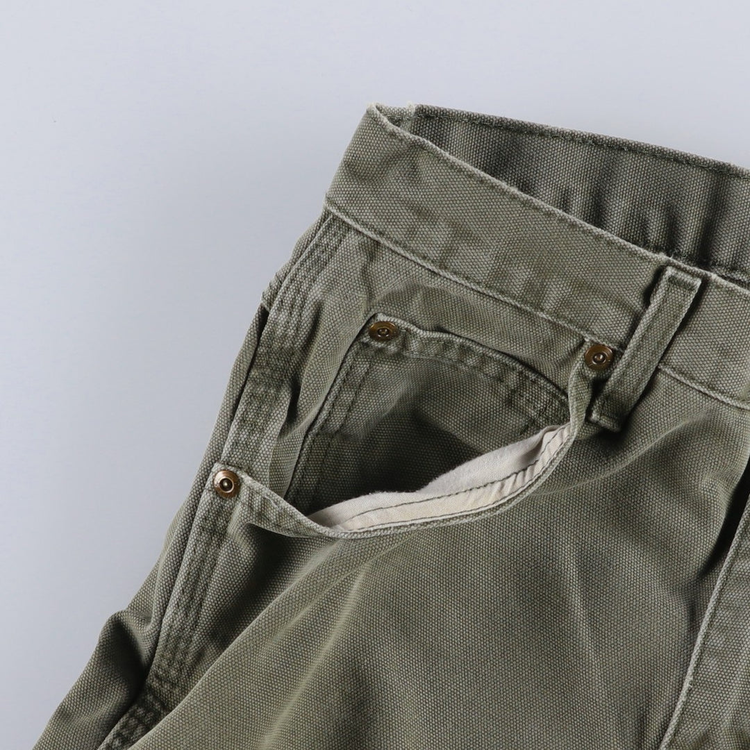 Dickies Duck Painter Pants Men's W30 equivalent cotton Khaki type Vintage Second Hand