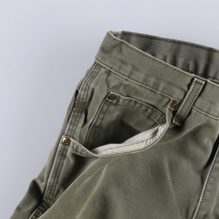 Dickies Duck Painter Pants Men's W30 equivalent cotton Khaki type Vintage Second Hand