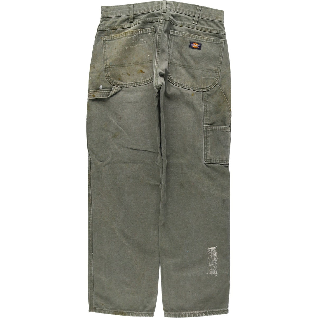 Dickies Duck Painter Pants Men's W33 equivalent cotton gray type Vintage Second Hand