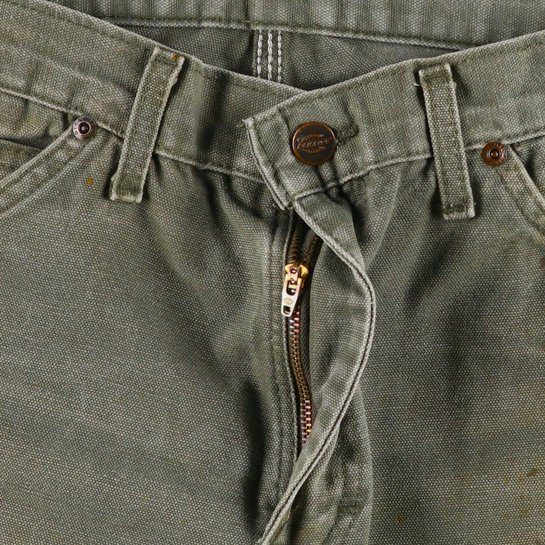 Dickies Duck Painter Pants Men's W33 equivalent cotton gray type Vintage Second Hand