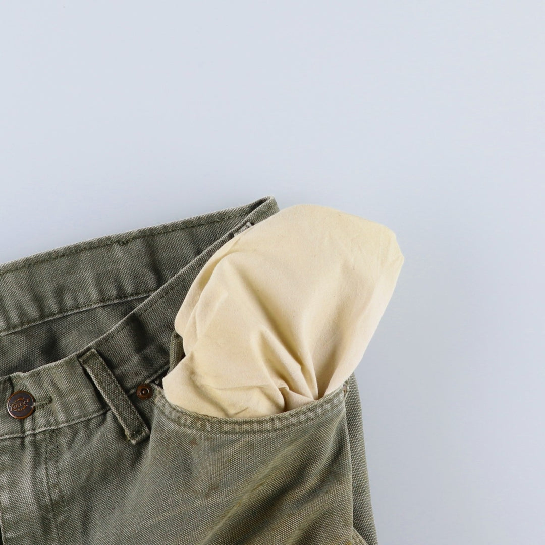 Dickies Duck Painter Pants Men's W33 equivalent cotton gray type Vintage Second Hand