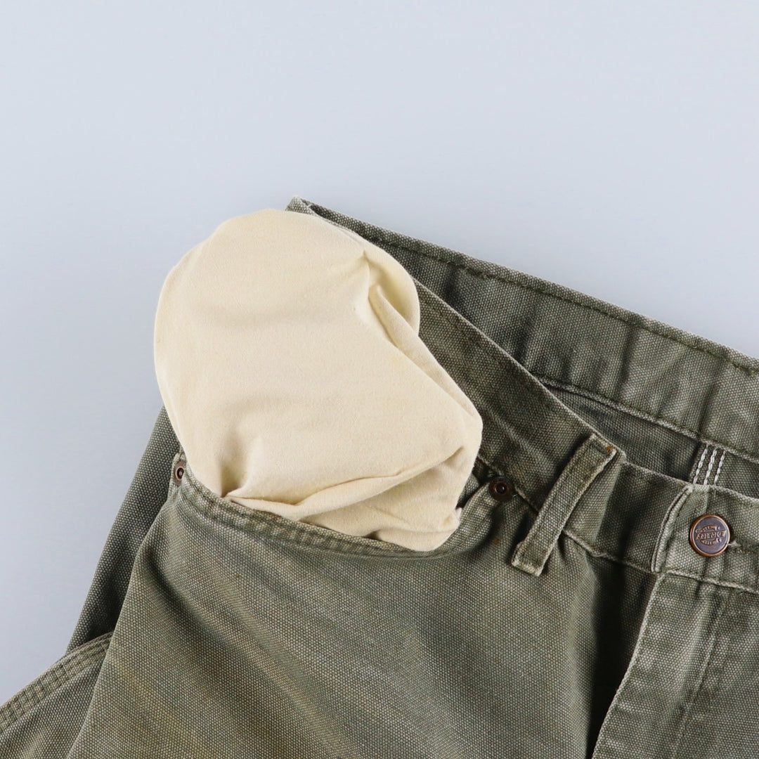 Dickies Duck Painter Pants Men's W33 equivalent cotton gray type Vintage Second Hand