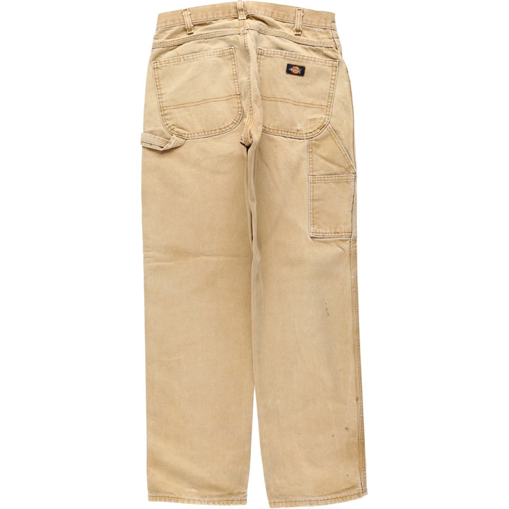 Dickies Duck Painter Pants Men's W32 equivalent cotton Beige type Vintage Second Hand