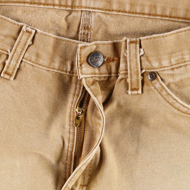 Dickies Duck Painter Pants Men's W32 equivalent cotton Beige type Vintage Second Hand