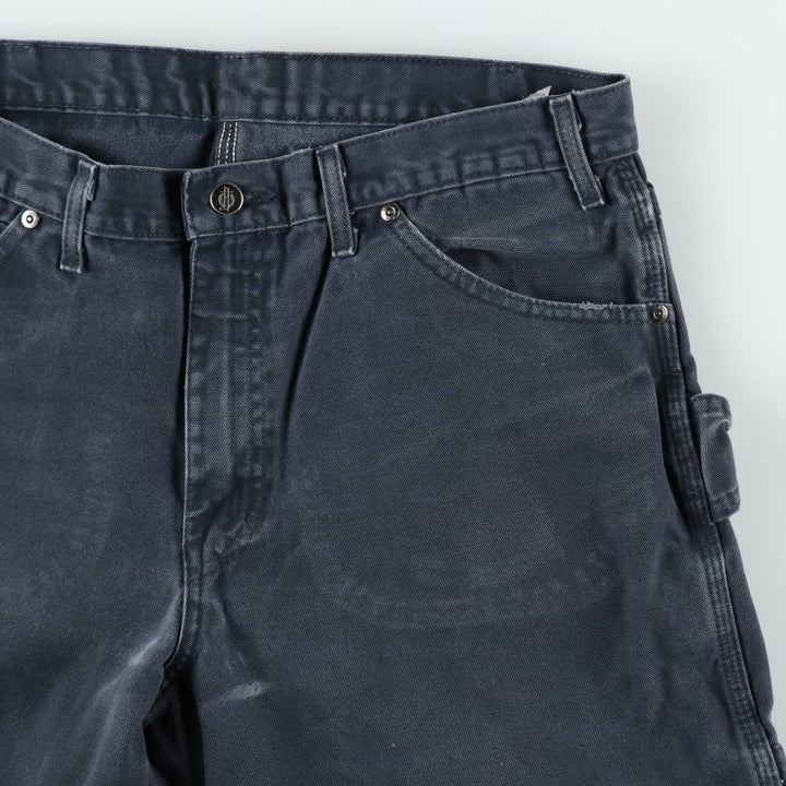 Dickies Duck Painter Pants Men's W35 equivalent cotton black type Vintage Second Hand