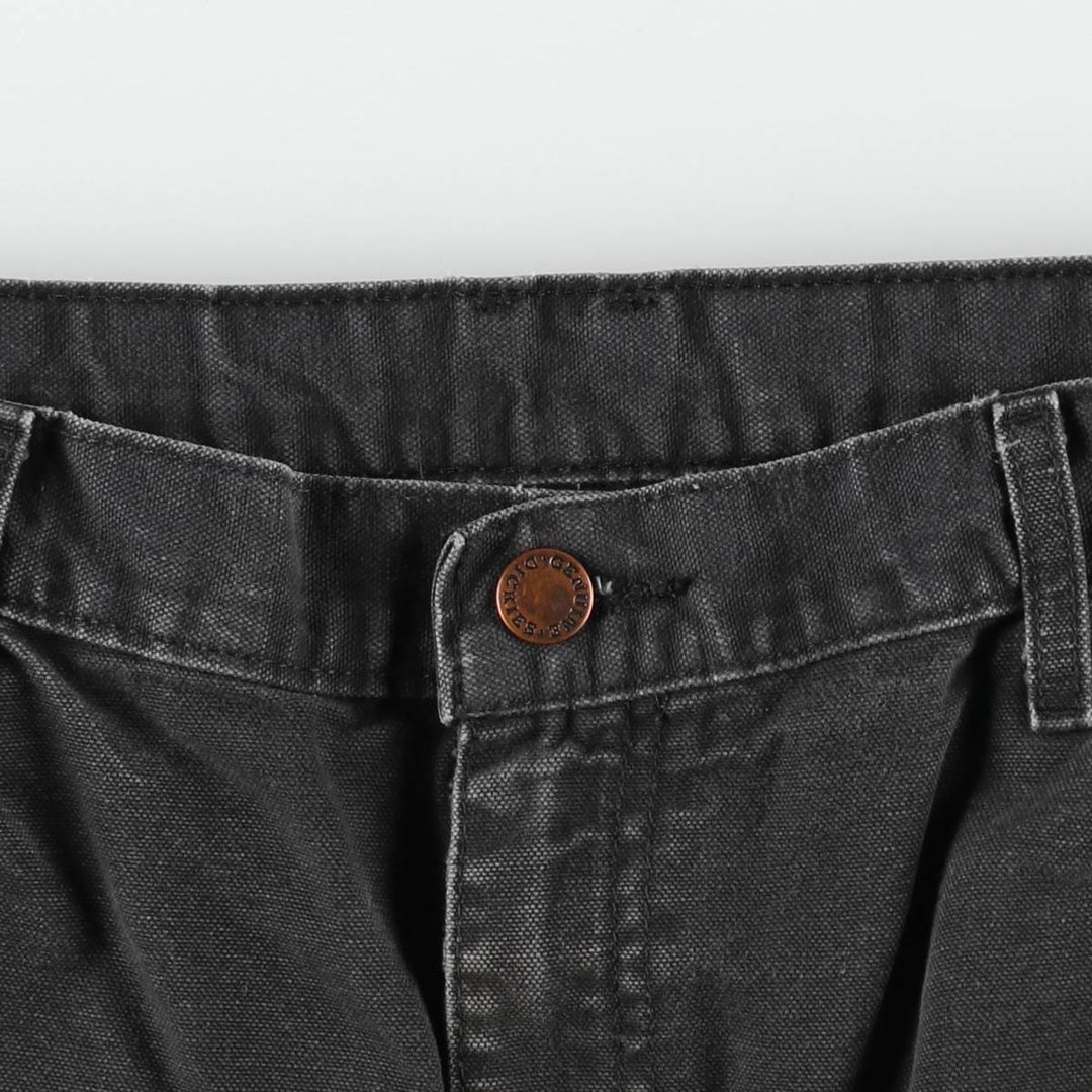 90s-00'S Dickies Duck Work Pants, Men's W37 (approx.), Vintage cotton black type Vintage Second Hand