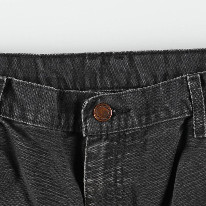 90s-00'S Dickies Duck Work Pants, Men's W37 (approx.), Vintage cotton black type Vintage Second Hand