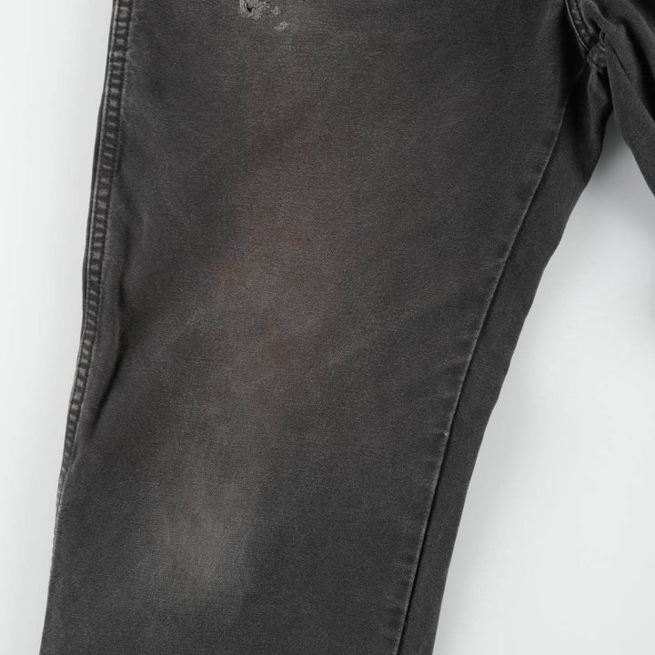 90s-00'S Dickies Duck Work Pants, Men's W37 (approx.), Vintage cotton black type Vintage Second Hand