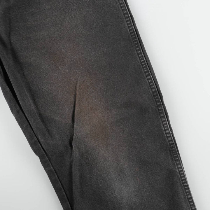 90s-00'S Dickies Duck Work Pants, Men's W37 (approx.), Vintage cotton black type Vintage Second Hand