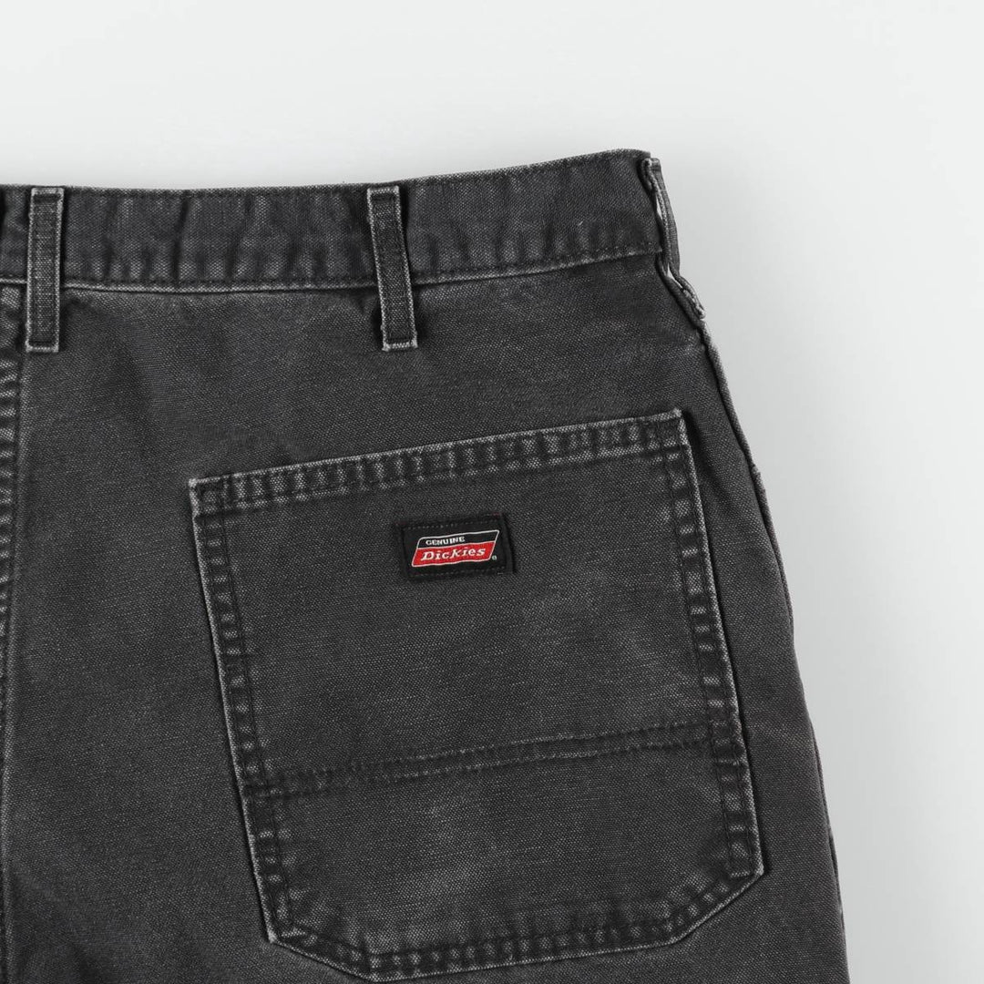 90s-00'S Dickies Duck Work Pants, Men's W37 (approx.), Vintage cotton black type Vintage Second Hand