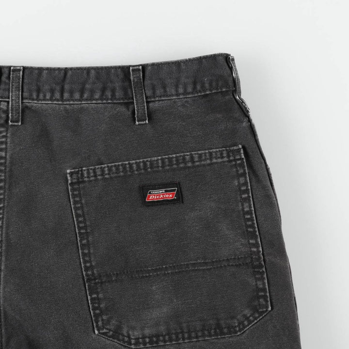 90s-00'S Dickies Duck Work Pants, Men's W37 (approx.), Vintage cotton black type Vintage Second Hand