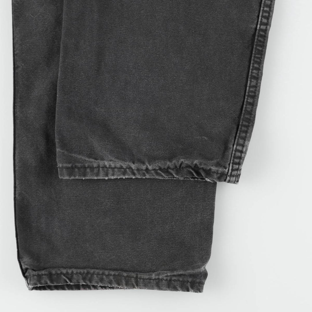 90s-00'S Dickies Duck Work Pants, Men's W37 (approx.), Vintage cotton black type Vintage Second Hand