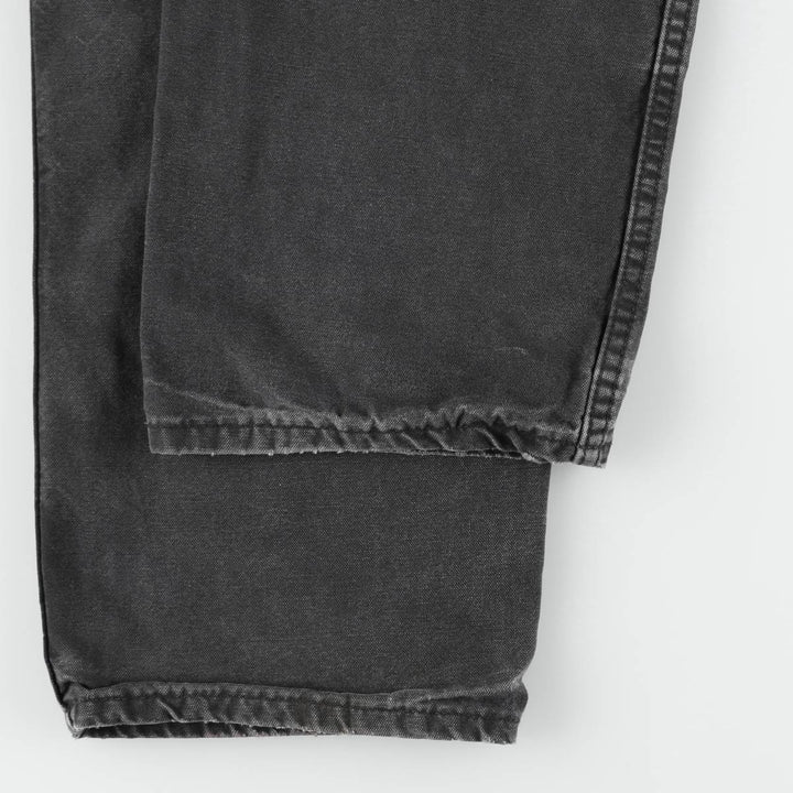 90s-00'S Dickies Duck Work Pants, Men's W37 (approx.), Vintage cotton black type Vintage Second Hand