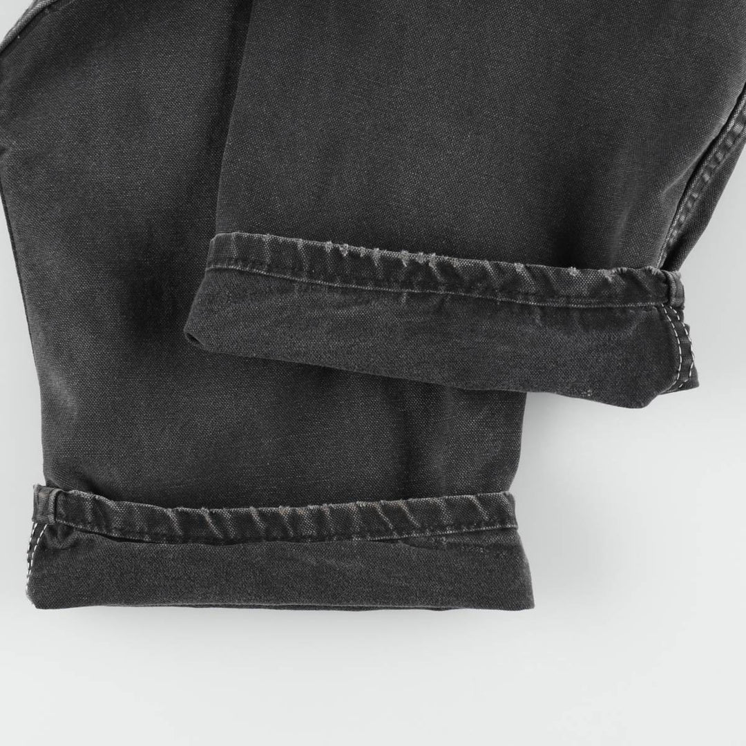 90s-00'S Dickies Duck Work Pants, Men's W37 (approx.), Vintage cotton black type Vintage Second Hand
