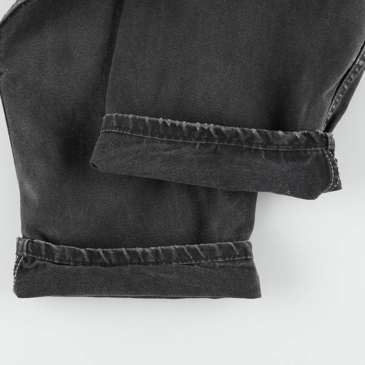 90s-00'S Dickies Duck Work Pants, Men's W37 (approx.), Vintage cotton black type Vintage Second Hand