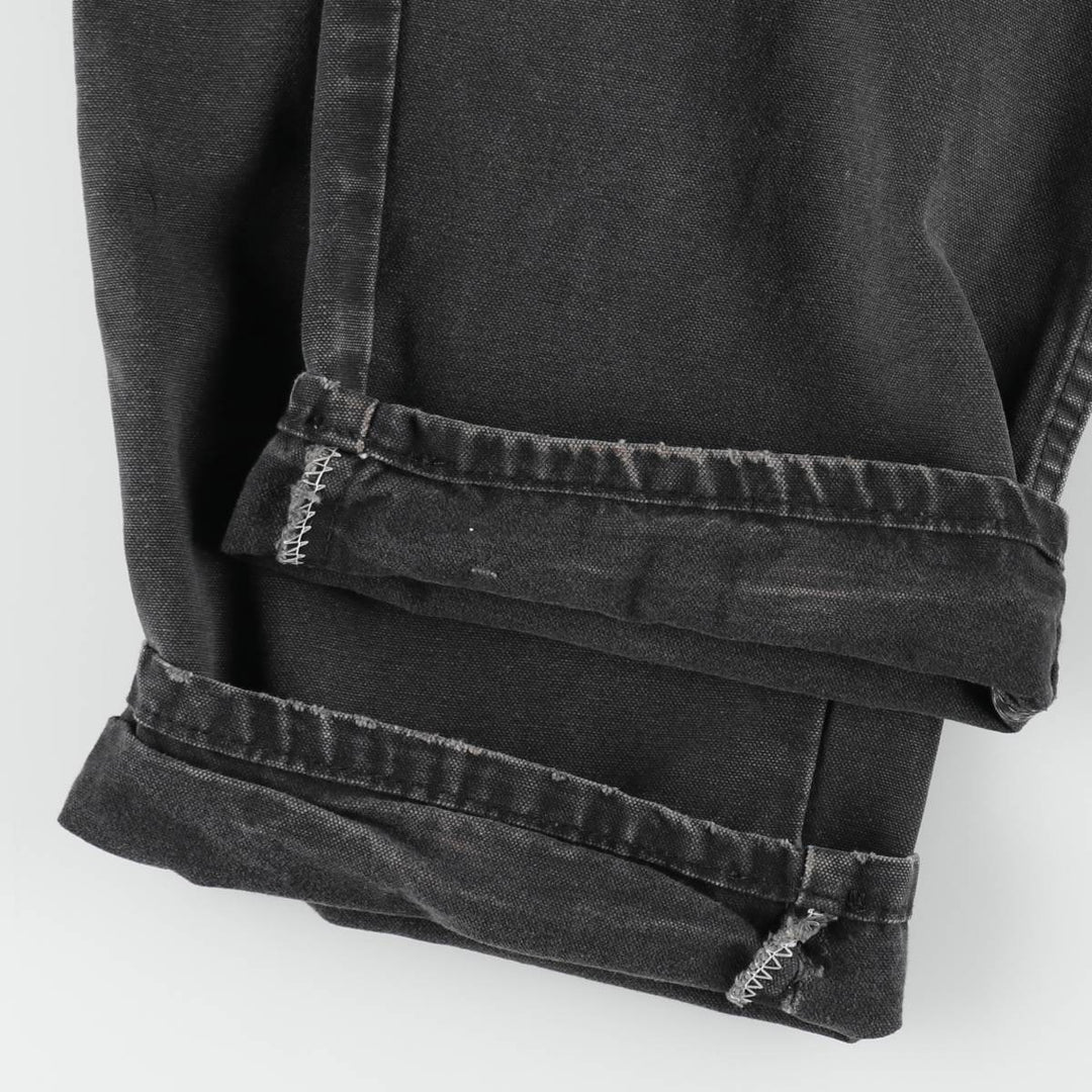 90s-00'S Dickies Duck Work Pants, Men's W37 (approx.), Vintage cotton black type Vintage Second Hand
