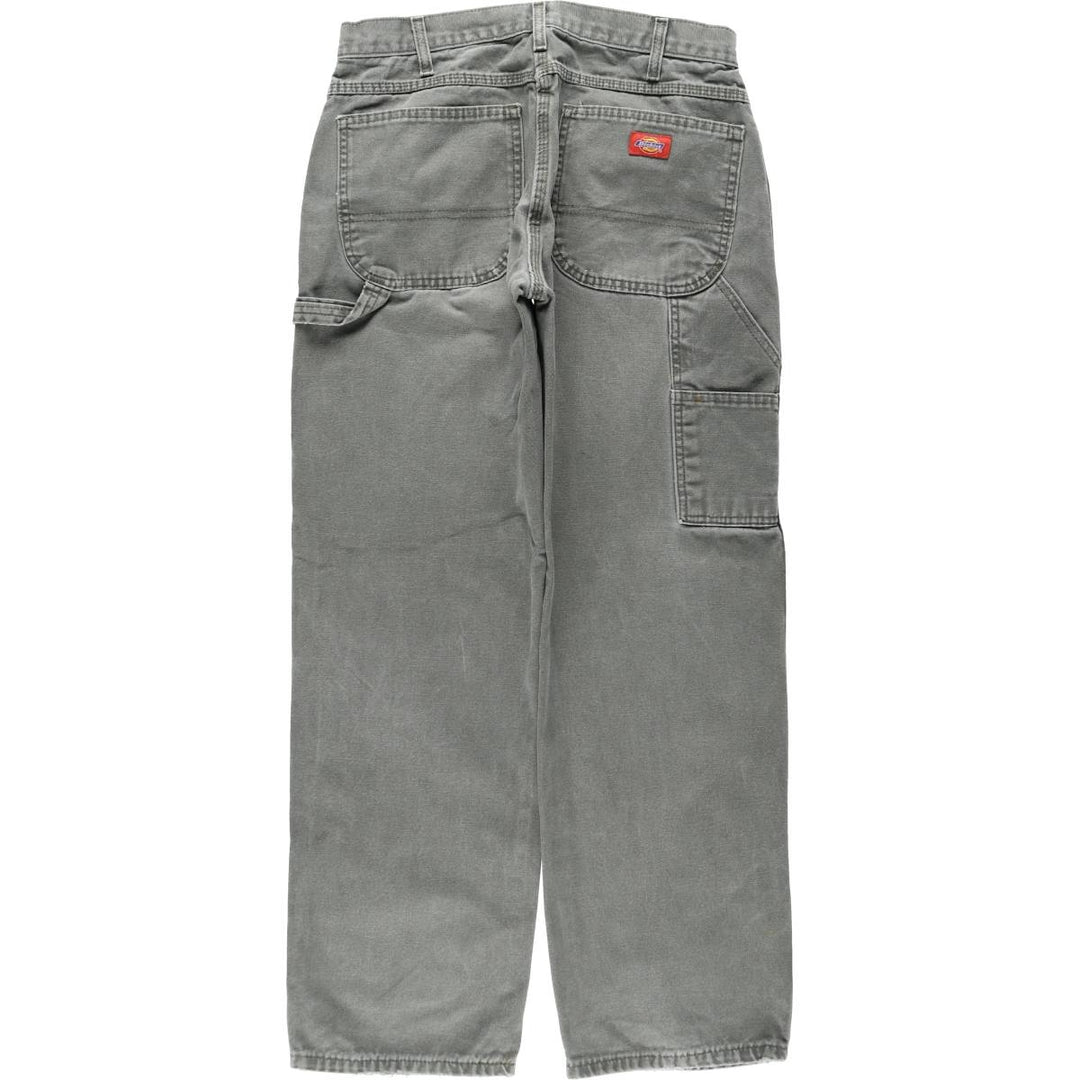 Dickies Duck Painter Pants Men's W32 equivalent cotton Khaki type Vintage Second Hand