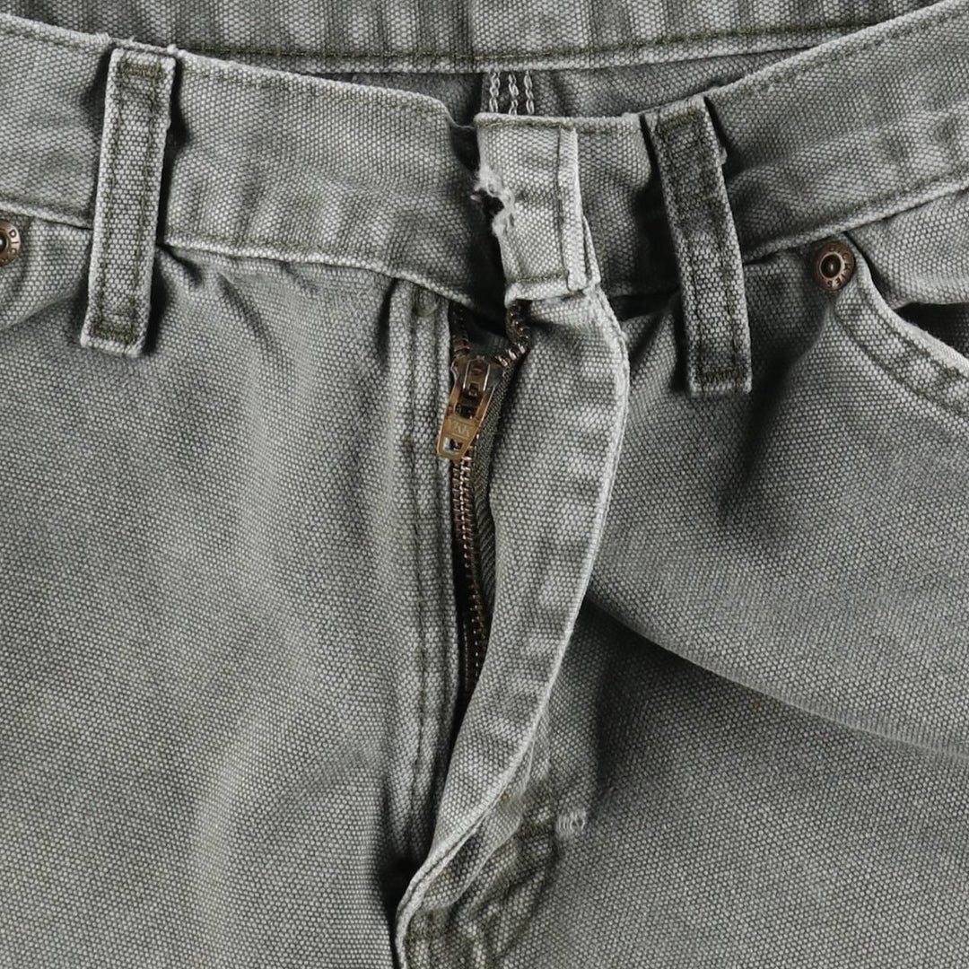 Dickies Duck Painter Pants Men's W32 equivalent cotton Khaki type Vintage Second Hand