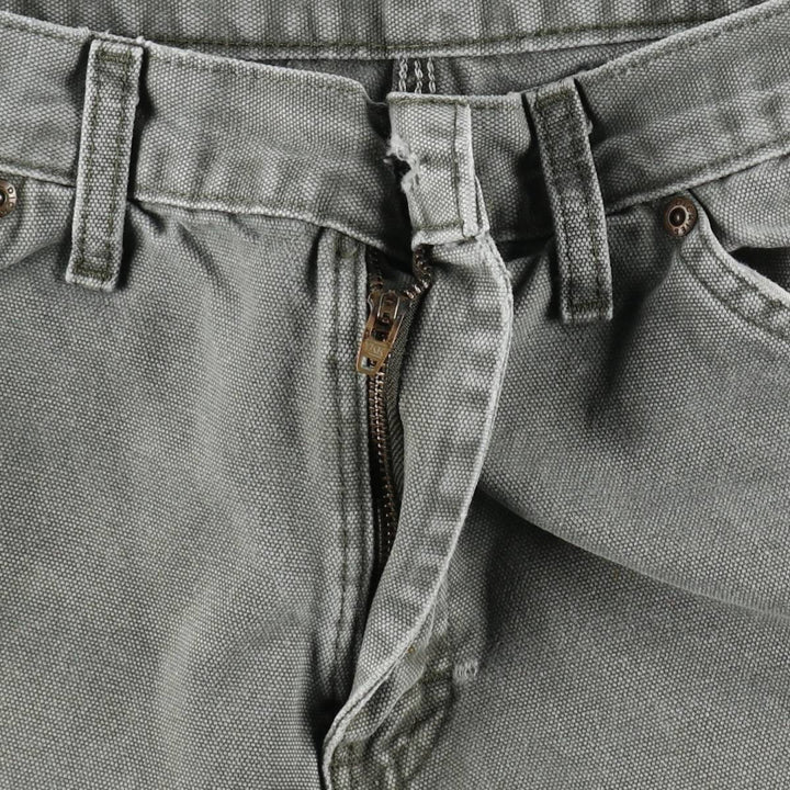 Dickies Duck Painter Pants Men's W32 equivalent cotton Khaki type Vintage Second Hand