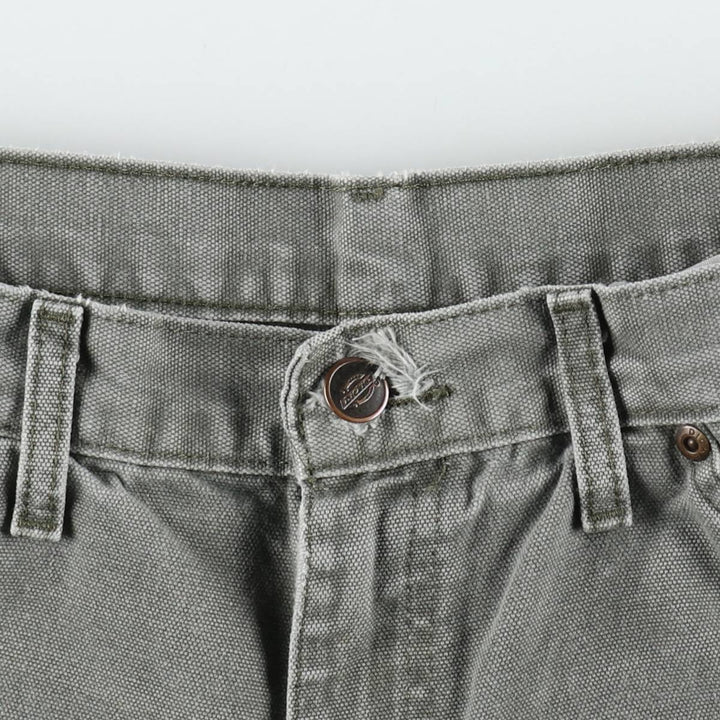 Dickies Duck Painter Pants Men's W32 equivalent cotton Khaki type Vintage Second Hand