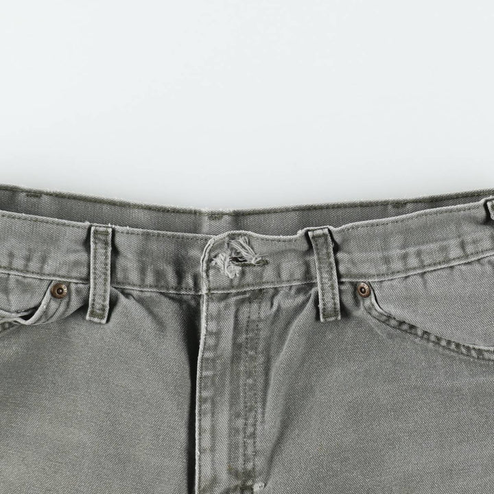 Dickies Duck Painter Pants Men's W32 equivalent cotton Khaki type Vintage Second Hand