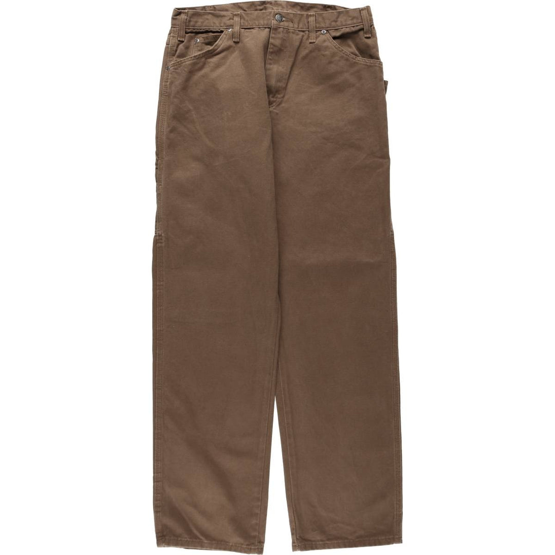 Dickies Duck Painter Pants Men's W34 equivalent cotton brown type Vintage Second Hand
