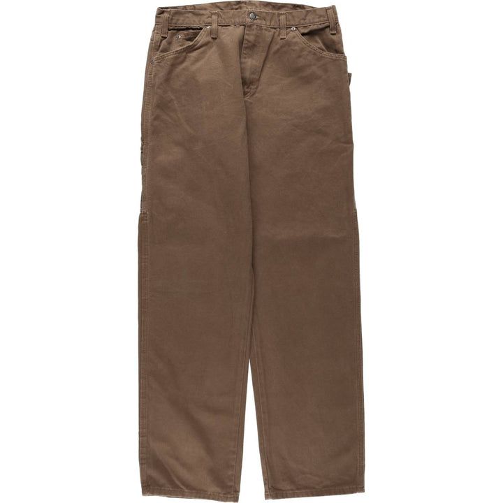 Dickies Duck Painter Pants Men's W34 equivalent cotton brown type Vintage Second Hand