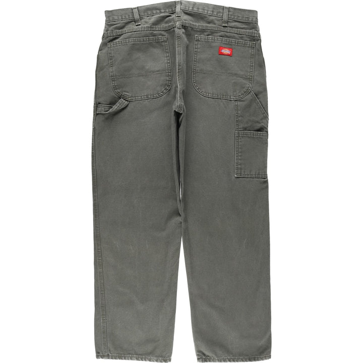 Dickies Relaxed Fit Duck Painter Pants Men's W37 cotton Khaki type Vintage Second Hand