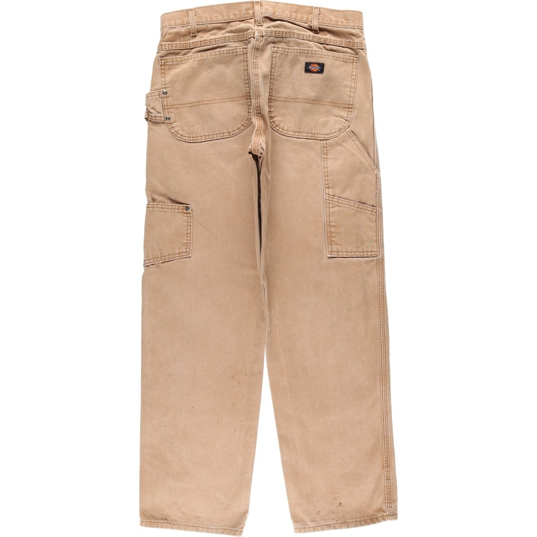 Dickies Duck Painter Pants Men's W33 equivalent cotton Beige type Vintage Second Hand