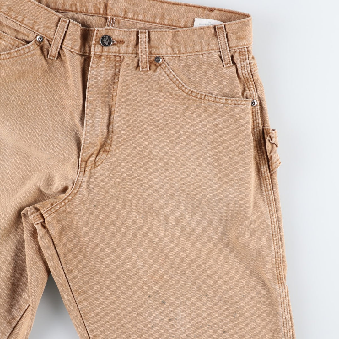 Dickies Duck Painter Pants Men's W33 equivalent cotton Beige type Vintage Second Hand