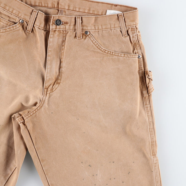Dickies Duck Painter Pants Men's W33 equivalent cotton Beige type Vintage Second Hand